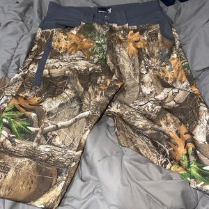 Browning Men's Camo Cargo Pants - Brown and Green